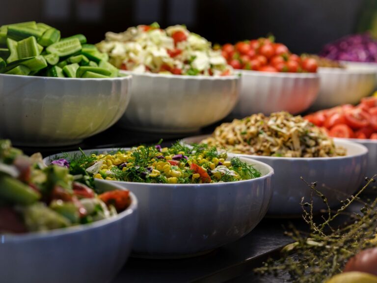 Bowl of healthy whole foods