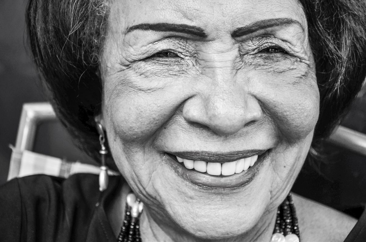 Portrait of a smiling mature woman